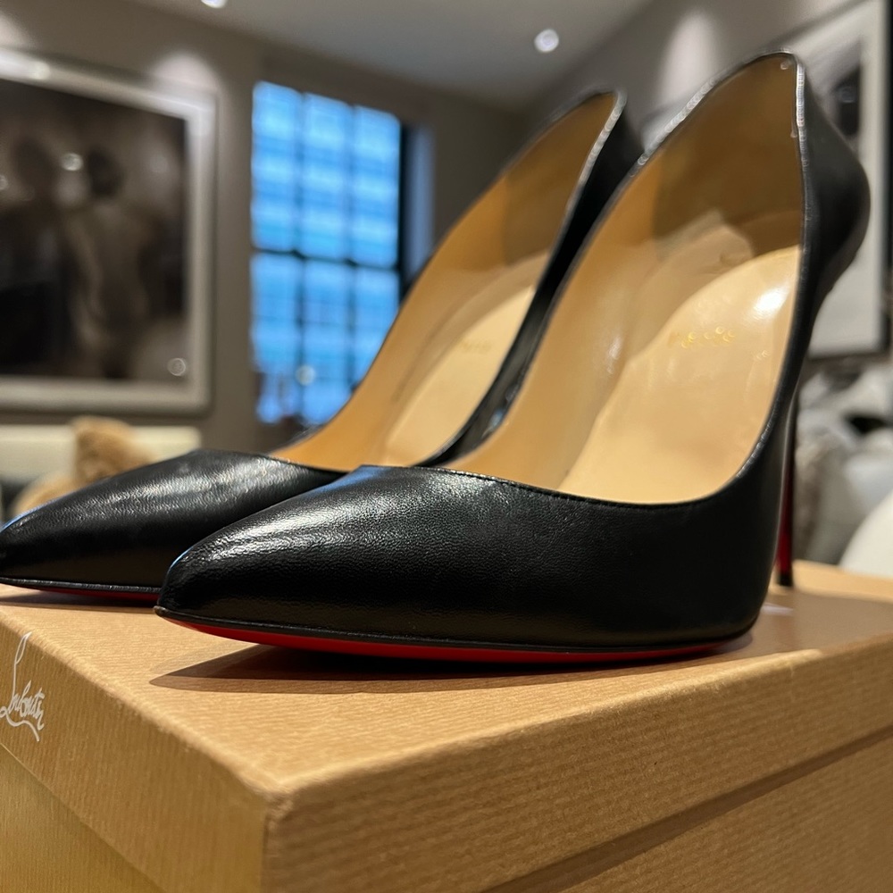 120mm So Kake Leather Pumps: Size 42: Fits size 10